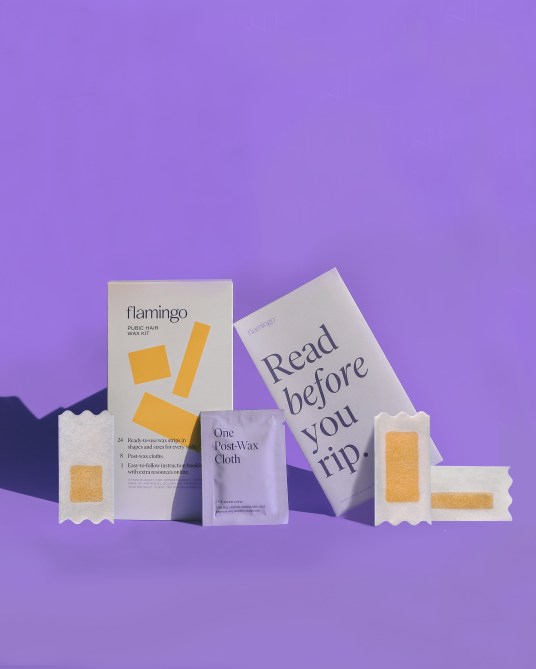 flamingo pubic wax