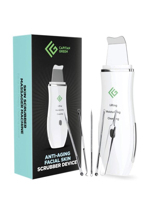 Captain Green Skin Scrubber Face Spatula