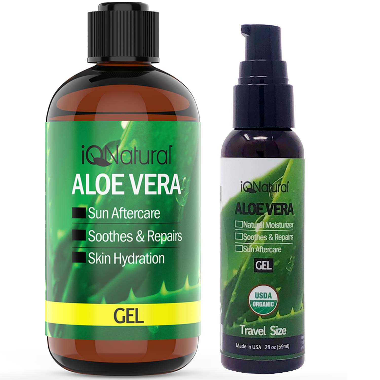 IQ natural aloe vera gel