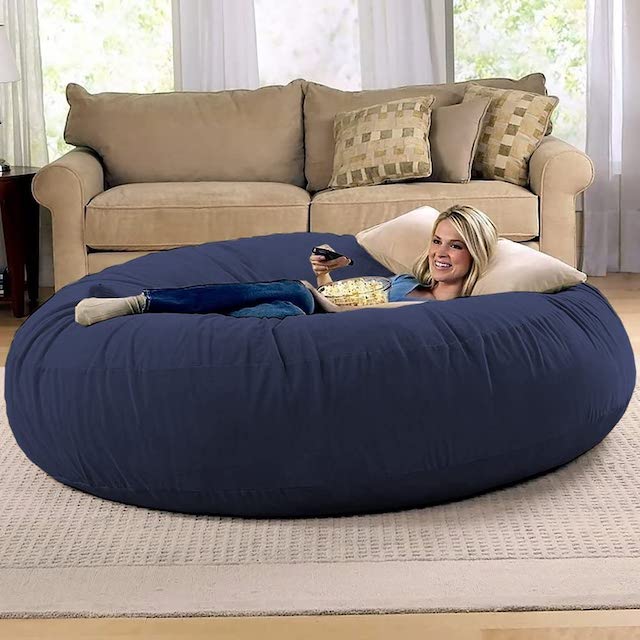 Jaxx 6 Foot Cocoon Large Bean Bag Chair for Adults