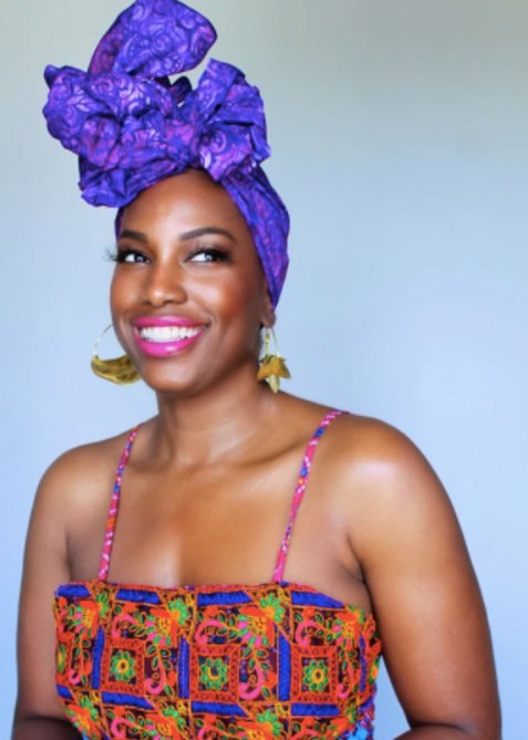 Royal House of Wraps Le Vie en Violette Head Wrap
