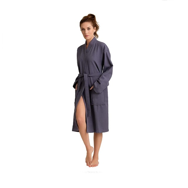 Soft Touch Linen 100% Turkish Cotton Women's Robe