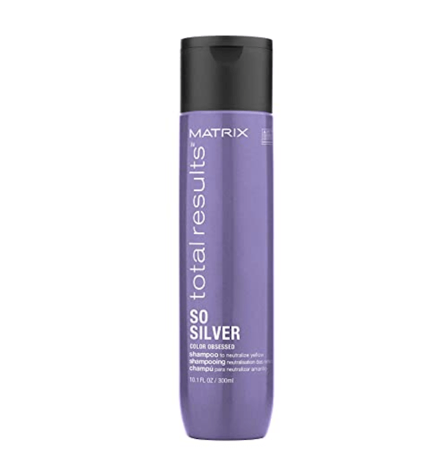 MATRIX Total Results So Silver Color Depositing Purple Shampoo