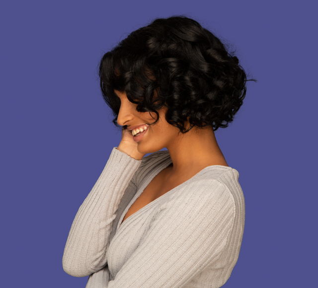 Mayvenn Jazzy Jasmine Loose Wave Side Part Lace Bob Wig