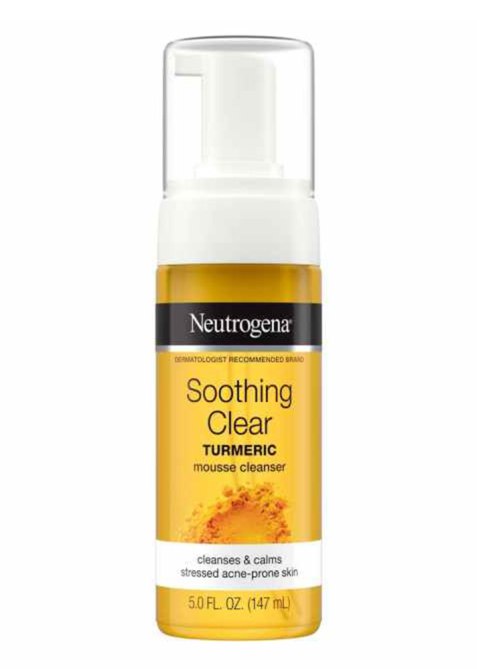 Neutrogena Soothing Clear Turmeric Mousse Cleanser