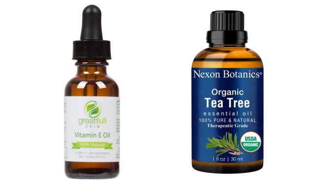 Tea Tree Oil and Vitamin E Oil