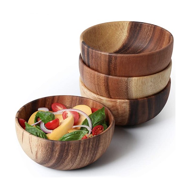 Acacia Wooden Salad Bowl