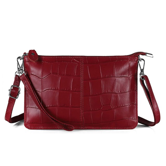Befen Genuine Full Grain Leather Clutch