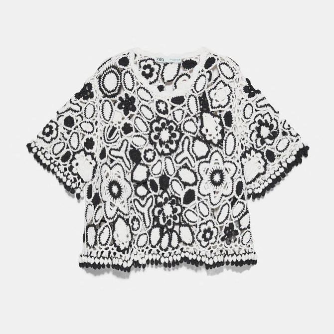 STYLECASTER | Zara Crochet Trend Summer 2020