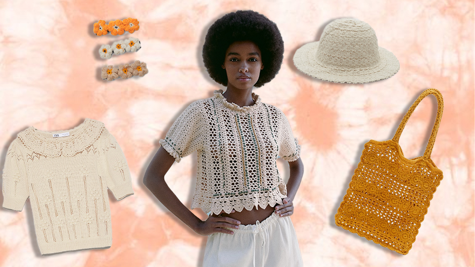 STYLECASTER | Zara crochet trend summer 2020