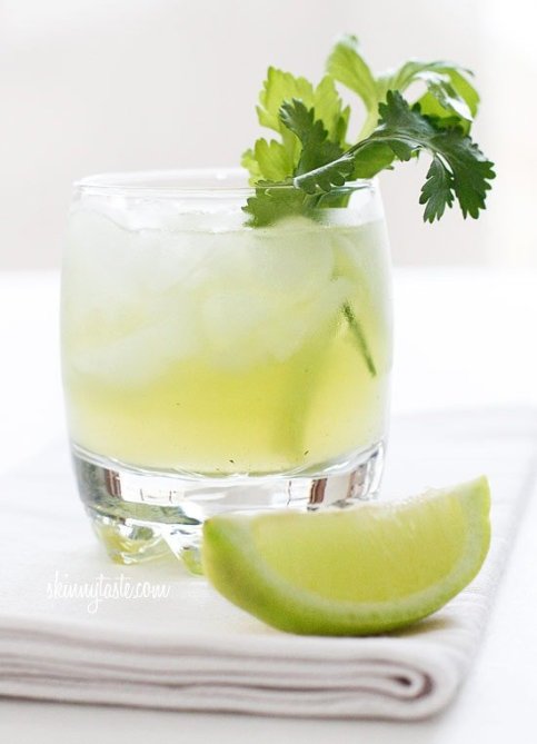 STYLECASTER | creative cocktail recipes | celery cilantro cocktail