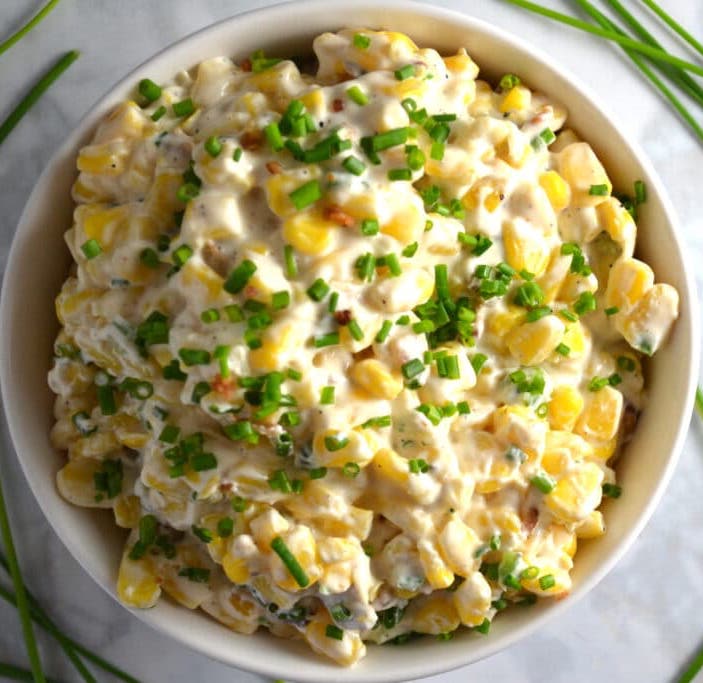 STYLECASTER | July 4th slow cooker recipes | creamy corn and jalapeno dip