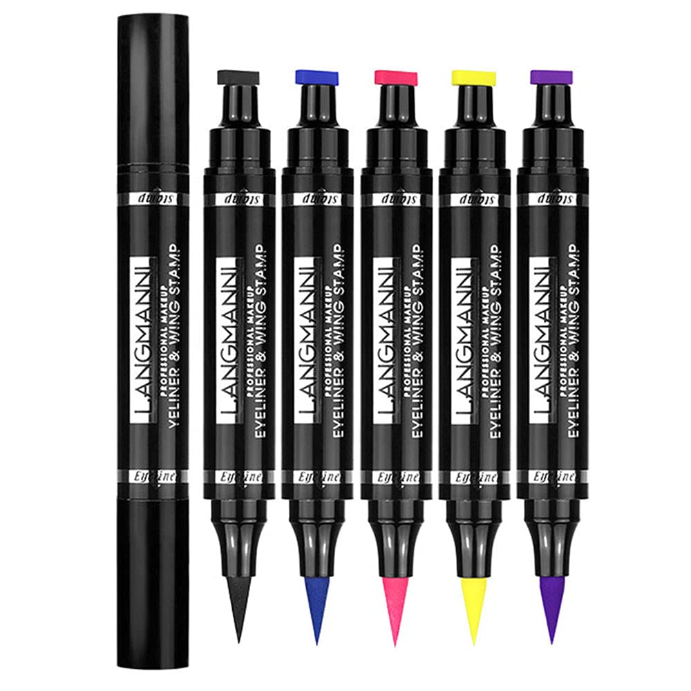 STYLECASTER | Winged eyeliner stamps