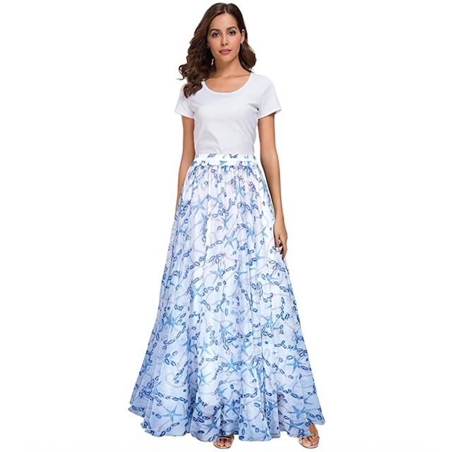 Afibi Women Maxi Skirt