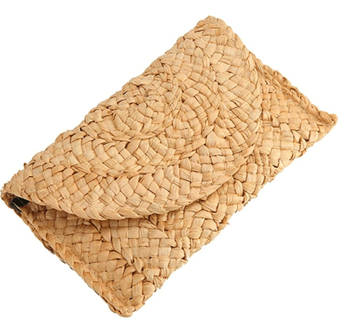 Straw Clutch Summer 