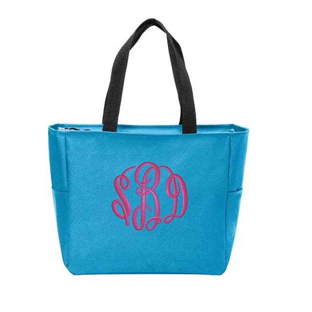 Personalized Monogrammed Shoulder Bag with Custom Text