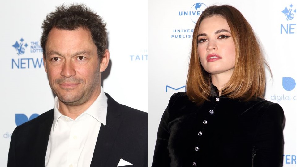 Dominic-West-Lily-James