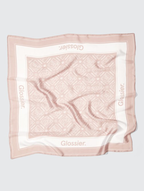 Glossier. scarf