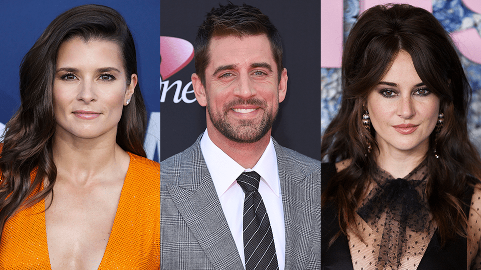 Danica Patrick, Aaron Rodgers, Shailene Woodley