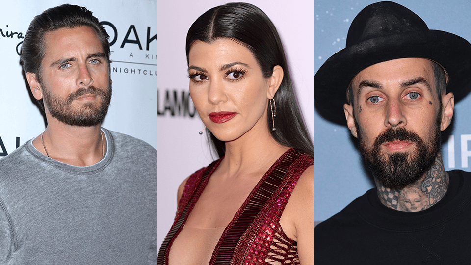 Scott Disick, Kourtney Kardashian, Travis Barker