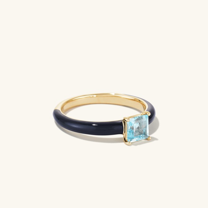 STYLECASTER | Enamel Jewelry Trend
