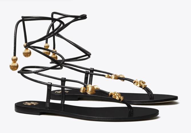 STYLECASTER | Amanda Gorman Tory Burch Sandals