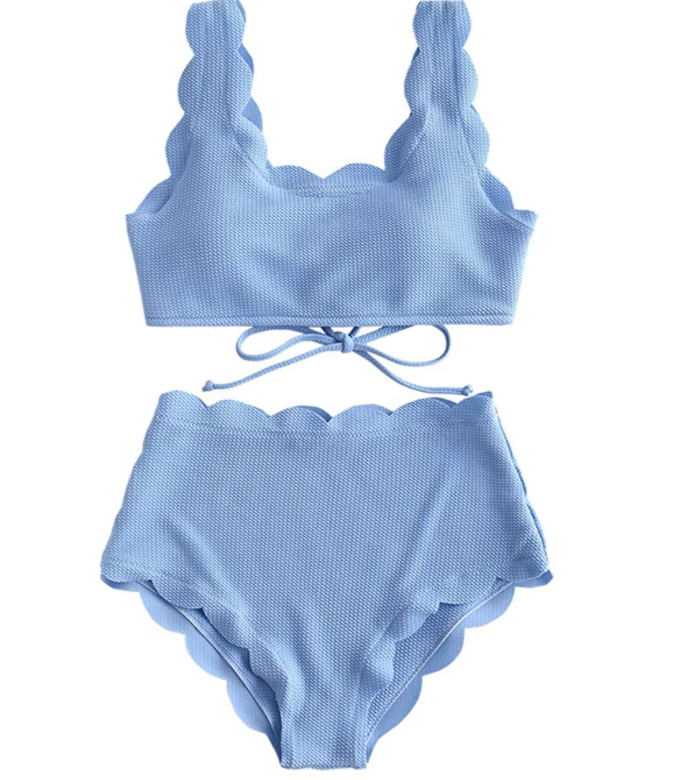 STYLECASTER | High-Waisted swimsuits