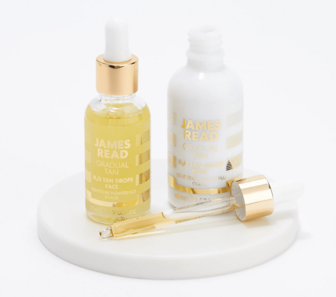 james read tan drops
