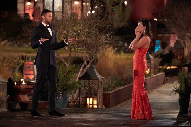 STYLECASTER | Katie Bachelorette Premiere Dress