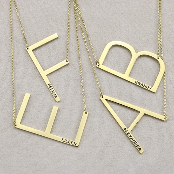 StyleCaster | Name Necklaces