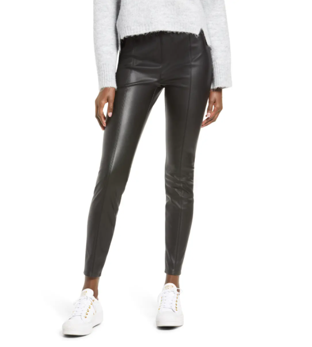 STYLECASTER | Spanx Leather Leggings Sale 2021