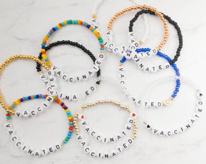vaccinated bracelets