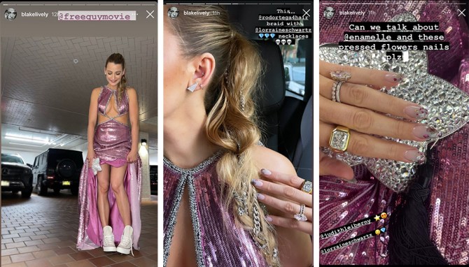 STYLECASTER | Blake Lively Free Guy Premiere