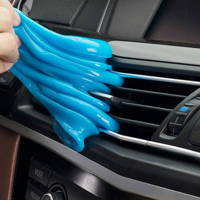 Car Crevice Cleaning Gel 