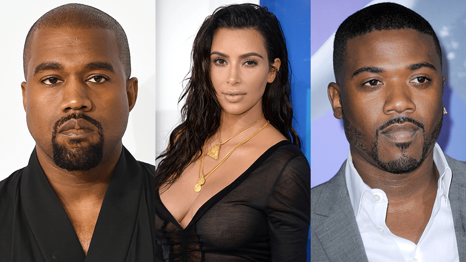 Kanye West, Kim Kardashian, Ray J