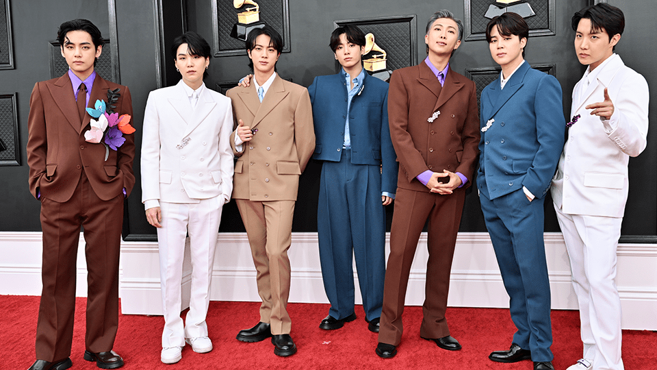 BTS Grammys 2022