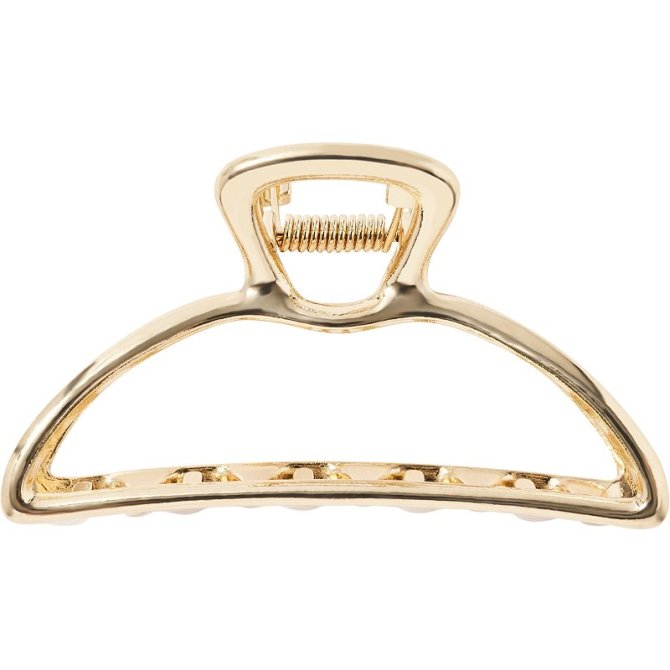 Kitsch Gold Open Shape Claw Clip