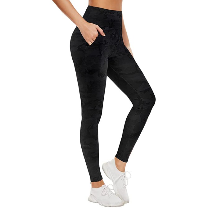 Aoliks Leggings with Pockets for Women 