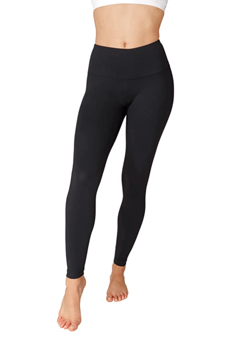 90 Degrees by Reflex High Waist Power Flex Tummy Control Leggings Amazon