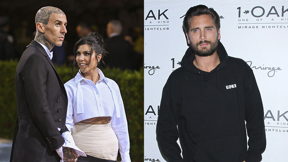 kourtney kardahshian travis barker scott disick