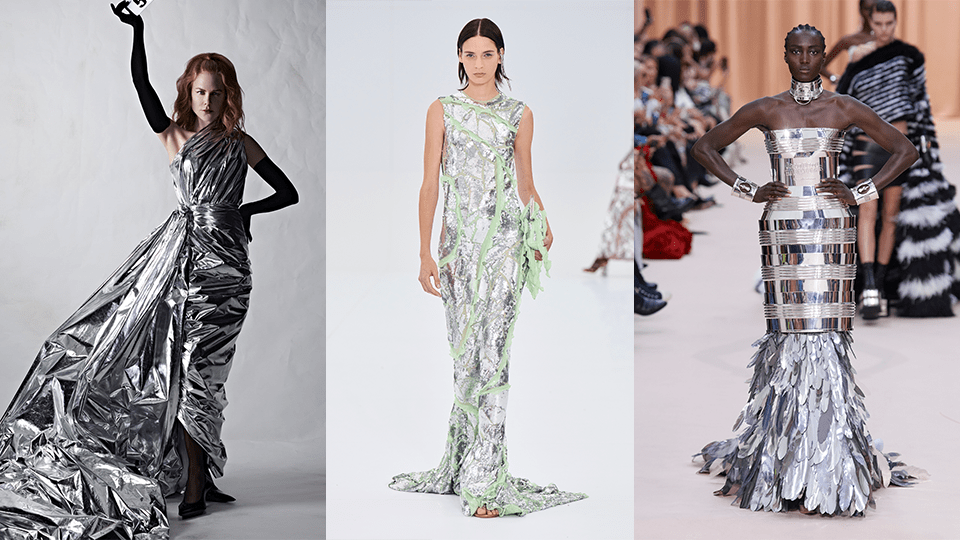 STYLECASTER | Metallic Clothing Trend