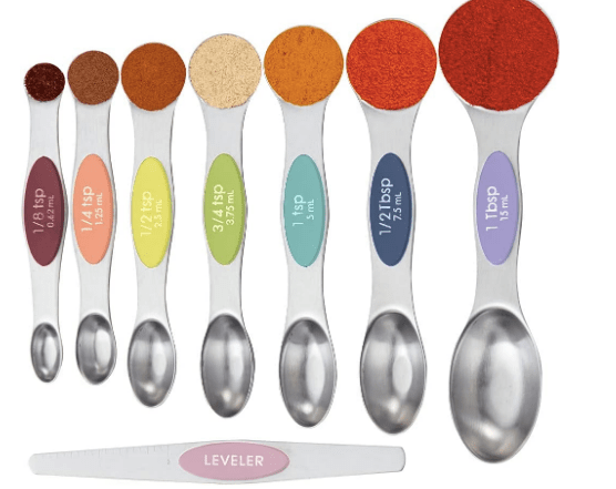 Magnetic Measuring Spoons Set