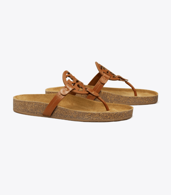 Tory Burch Miller Cloud Sandal Tan