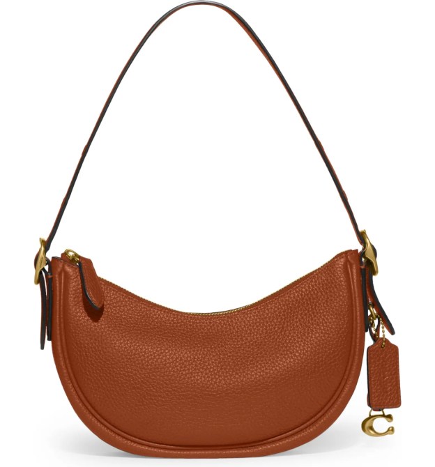 Coach Luna Soft Pebble Leather Shoulder Bag Nordstrom