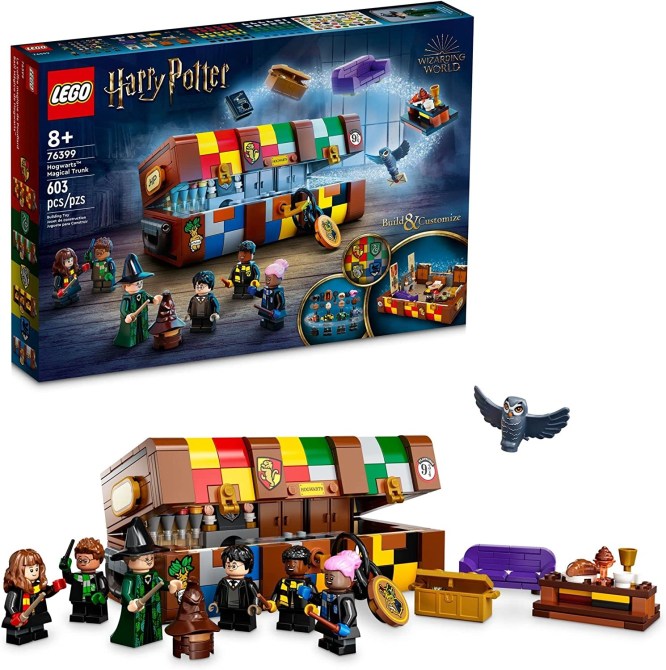 LEGO Harry Potter Hogwarts Magical Trunk Kit Amazon