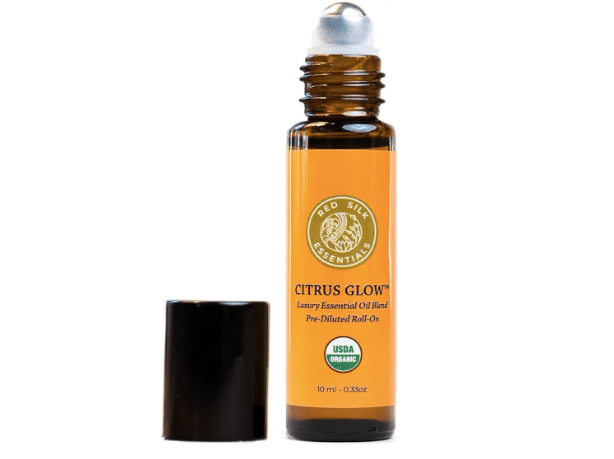 Organic Citrus Glow Essential Oil Bliss Blend Roll On