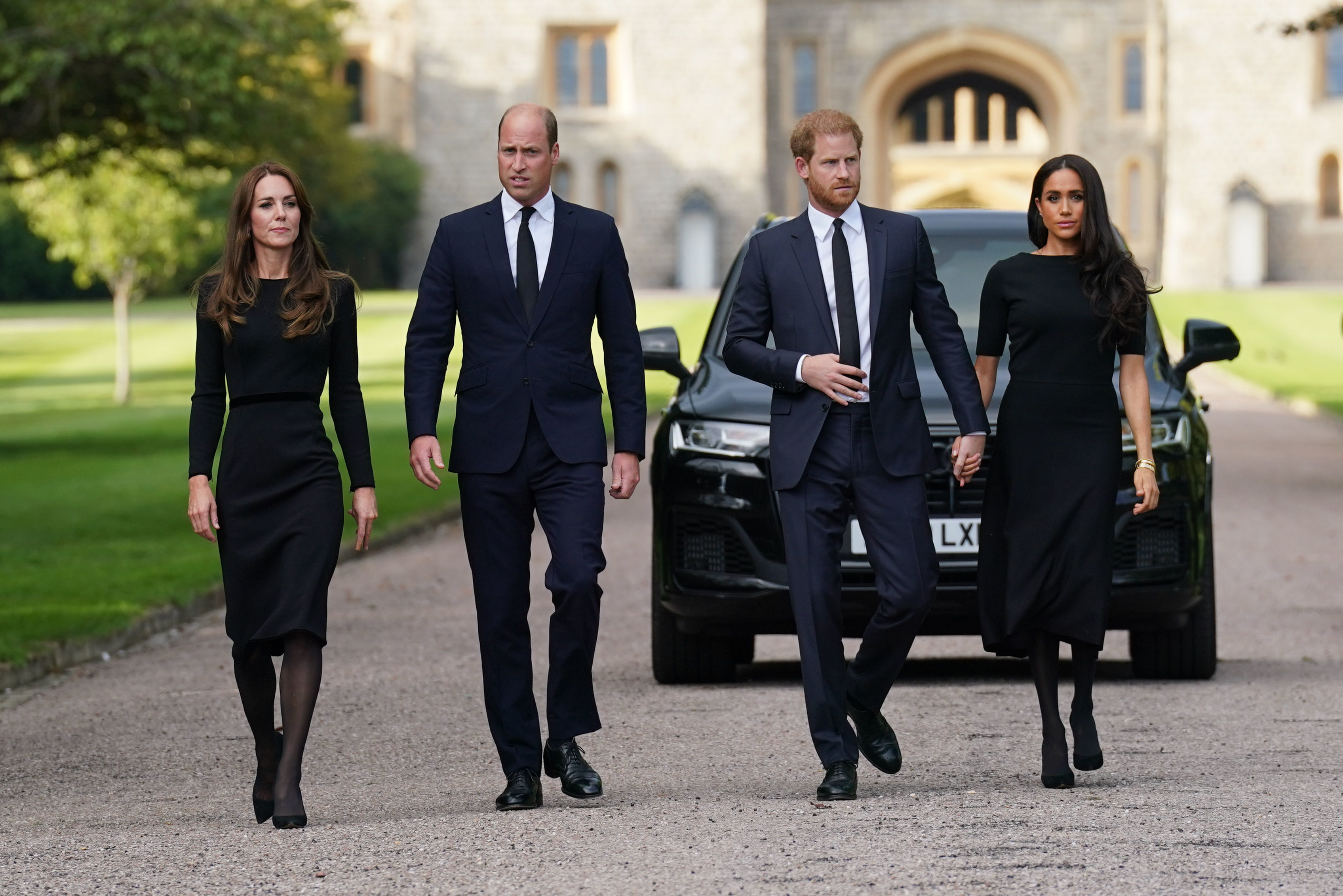 Prince Harry, Meghan Markle, Prince William, Kate Middleton