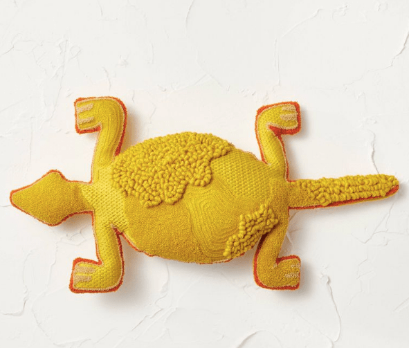 Lizard Shaped Throw Pillow