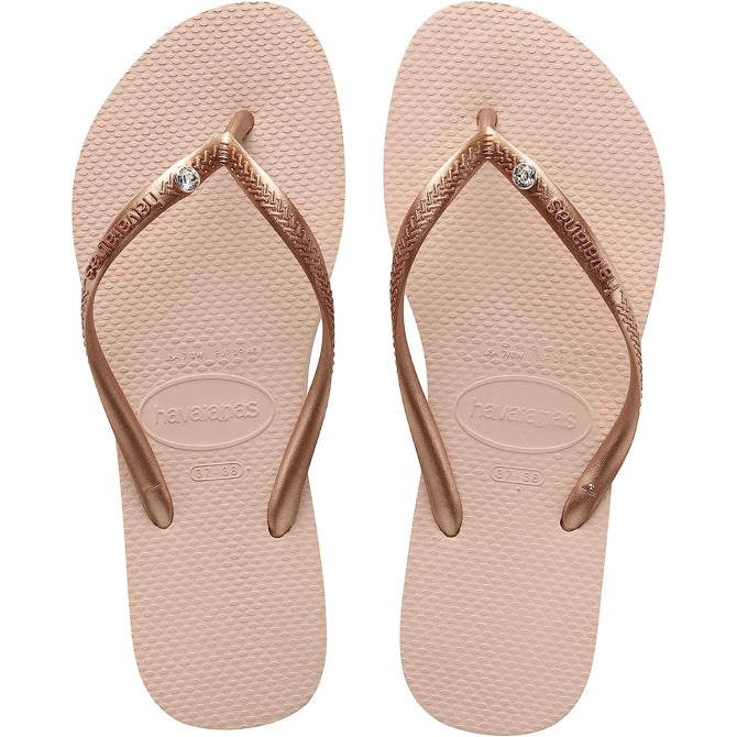 Havaianas Slim Crystal Flip Flop