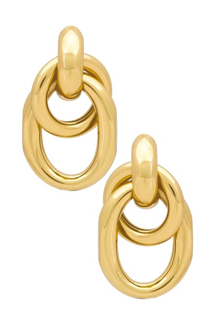 joolz by Martha Calvo Ami Hoops Revolve